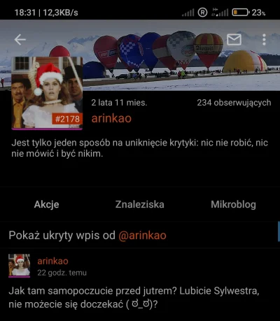 Trauma_Teddy - @arinkao: Ty chyba bardzo nie chcesz żebym plusował Twoje wpisy, skoro...