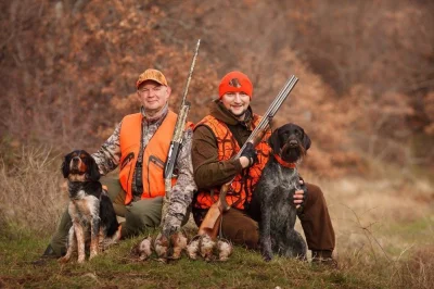 uzytkownik2560 - Kiedyś idąc na polowanie nikt nie wiedział że psy boją się huku.