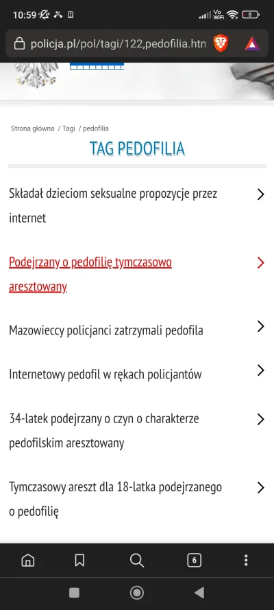 mroq - > W Polsce policja w ogóle nie stosuje określenia pedofil.

@Dragonan: zechc...