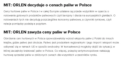 s.....a - >Obniżenie cen hurtowych w Polsce spowodowałoby wzrost eksportu paliw z Pol...