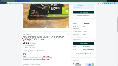 Jan_K - Pytanie za 100 punktów. Jaka wersja GTX 1650 jest tutaj wystawiona na sprzeda...