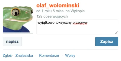f.....a - @olaf_wolominski: 

no #takbylo , poużalaj się jeszcze troszke nad sobą i...