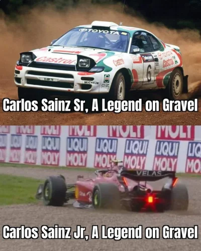 winsxspl - Carlos prowadzi w Dakarze, legenda gravelu ( ͡° ͜ʖ ͡°)
#f1 #dakar