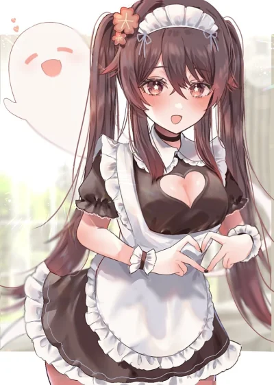 KsyzPhobos - #hutao #genshinimpact #anime #randomanimeshit #oppai #maid