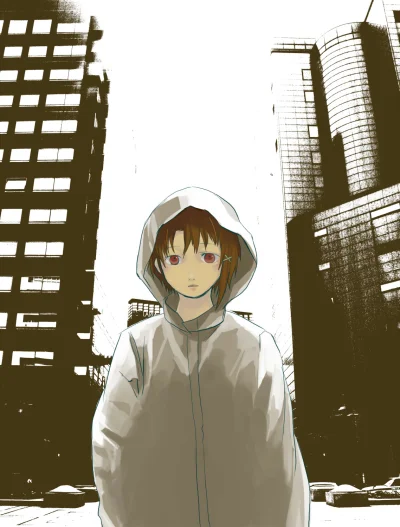 Al-3_x - #anime #randomanimeshit #animeart #art #lain #serialexperimentslain