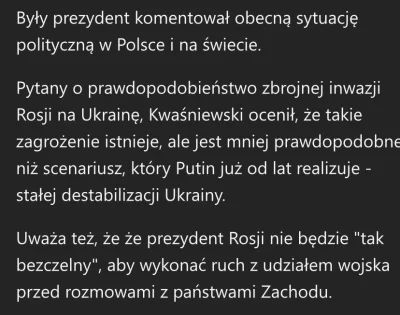 sklerwysyny_pl - #kwasniewski rok temu o #ukraina 
SPOILER