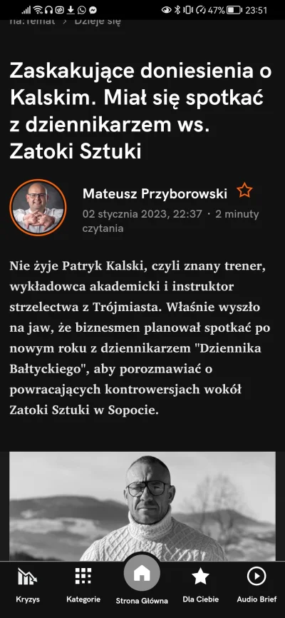 anonimowy_kot - Grubo.. 
https://natemat.pl/459889,patryk-kalski-nie-zyje-planowal-ro...