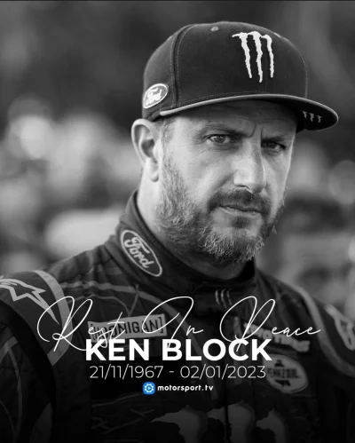 t.....o - #rajdy #f1 #wrc #wyscigi #drift 
Zmarł Ken Block.(╥﹏╥)