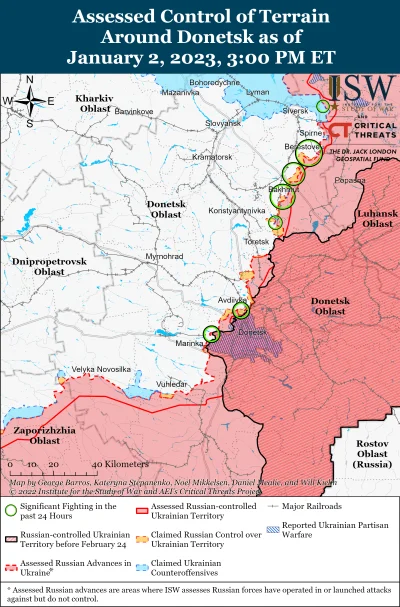 Kagernak - Obwód doniecki

Źródła ukraińskie podały, że siły rosyjskie dokonują prz...