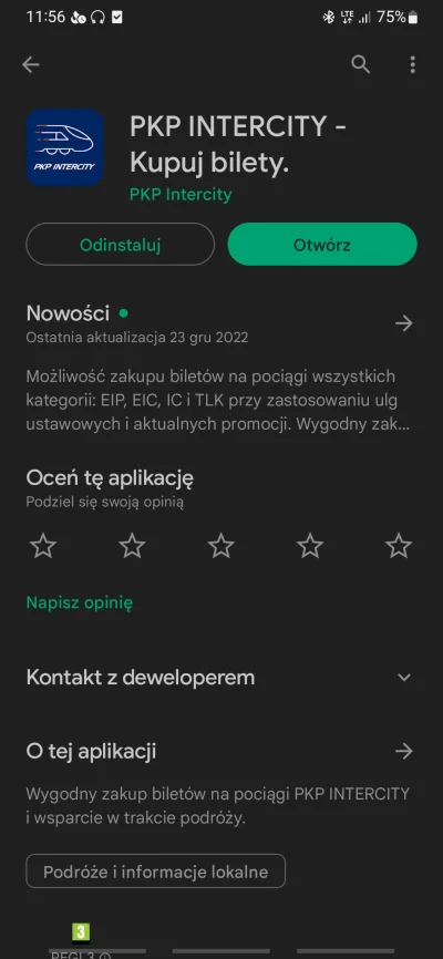 Wasky - Juz do pobrania https://play.google.com/store/apps/details?id=pkp.ic.eicmobil...