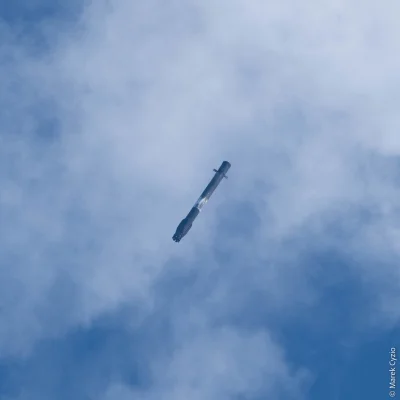 bambus94 - #spacex #falcon9 #startujacerakiety #kosmos #florydziak 
Ale leci kosmona...