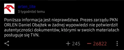 tommit - @orlen_lite jakoś zamilkł ostatnio na wykopie, a tacy byli nowocześni. Chyba...