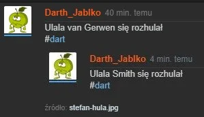 Darth_Jablko - Ulala Smith się rozhulał
#dart