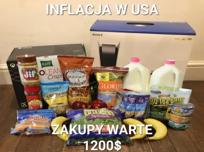 ciezki_przypadek - Nie tylko u nas sytuacja jest tragiczna!

#inflacja #usa #heheszki...