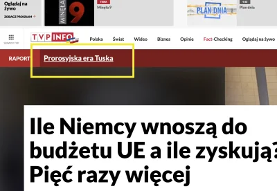 ale_typ - Jest nawet cała zakładka na głównej poświęcona atakom na tuska ( ͡° ͜ʖ ͡°)