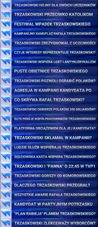 Rapidos - > Żeby być uczciwym, telewizja rządowa wcale nie jest lepsza

@ostwald: Z...