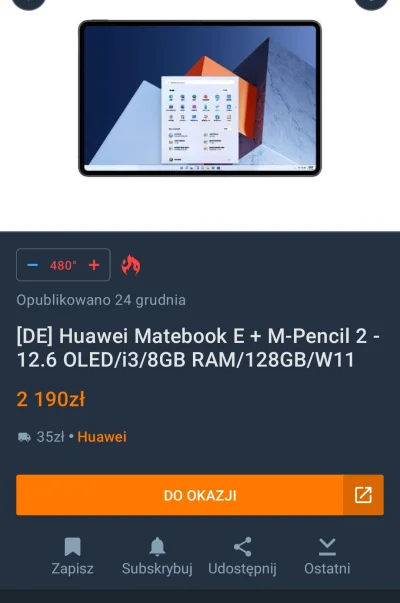 PanPrezes_PL - @chomik3: ewentualnie taki wynalazek to będzie miał tablet i laptop w ...