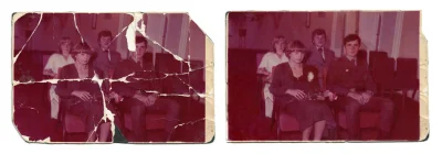 scully - Cywilny ślub rodziców, 12.09.1981 ʕ•ᴥ•ʔ

#projektscully #renowacja #starez...