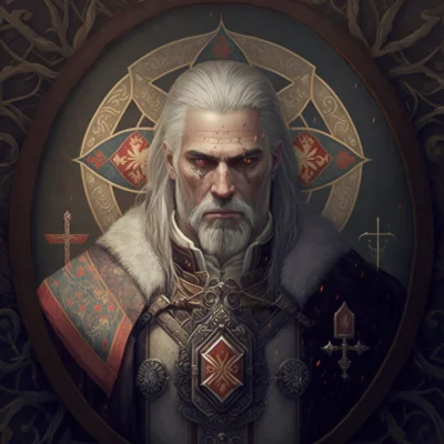 JuriBerbutow - Św. Geralt z Rivii-Patron zabójców potworów i uzależnionych od Gwinta
...