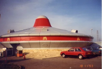 4ntymateria - Restauracja McDonald's w Cambridgeshire, #wielkabrytania, 1993 #anglia ...