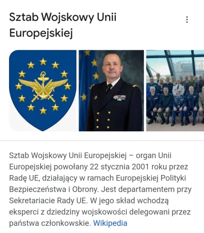 e.....8 - @barnejzz: 

Unia Europejska ma swoj sztab !!! Własnie sie dlowiedzialem....