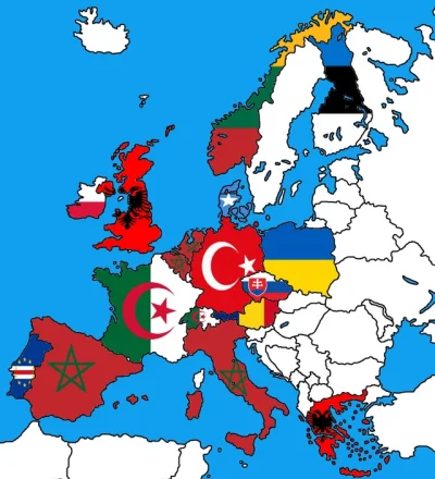 Usermeme - Najczęstsze obce narodowości w więzieniach krajów europejskich
#ciekawost...