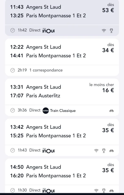 PiotrFr - @yorkfield: chociaż TGV we Francji droższe 
A nie, czekaj
