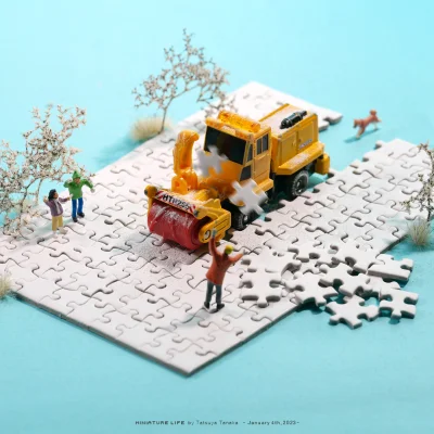 mala_kropka - Jig-snow Puzzle (づ•﹏•)づ
#minikalendarz