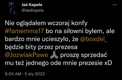 LudwiczekBezBekNews - @BonerM: