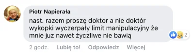 Mjj48003 - Piotruś przecież tu jesteś doktorkiem niehabilitowanym, a nie „doktórem”. ...