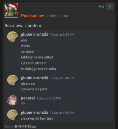 Elec - @Puszkoslaw: ale z tym famemma to trochę przyganiał kocioł garnkowi xD