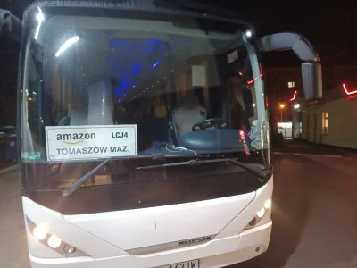 Poludnik20 - Z „mojego” przystanku autobus pracowniczy Amazona odjeżdża o 5 rano, jak...
