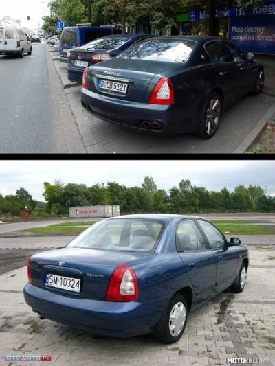 KaiserBrotchen - @F2f9TkqT5b: i tak wszyscy kopiują Daewoo. Nawet BMW E90 to Lanos po...