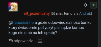 PoteznyAsbisnik - Niesamowita jest roszczeniowość tych kredytoszkodników xD Odpowiedz...