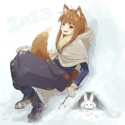 LatajacaPapryka512 - #holo #horo #spiceandwolf #anime #randomanimeshit