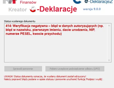 zielonyludzik2 - Próbował ktoś wysyłać jakieś deklaracje tym złodziejom od wczoraj?
...