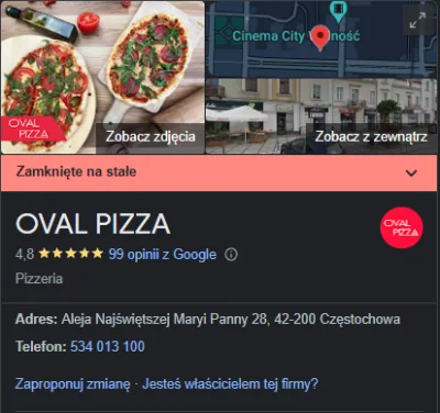 Maib - Najlepsza pizzeria w #czestochowa spadła z rowerka ( ͡° ʖ̯ ͡°)