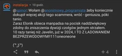 anonimowyprogramista - @MegaSmieszek: po tym twoim wpisie stwierdziłem że nie ma sens...