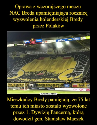 EjberzFyrtla - @laska__panska: warto wspomnieć również o kibicach NAC Breda, którzy c...