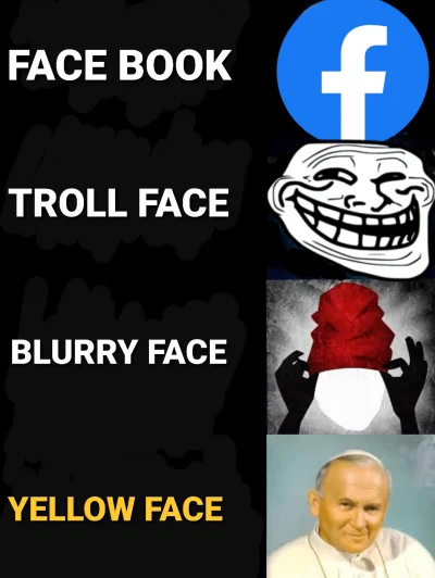 NotYetDefined - Jaka jest Twoja ulubiona twarz?
Moja 4
#facebook #trollface #twenty...