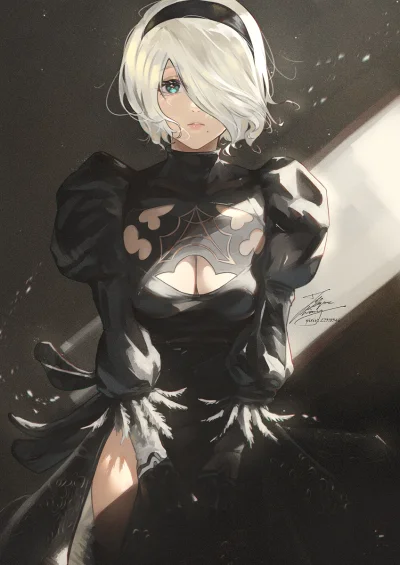 JustKebab - #randomanimeshit #anime #nier #nierautomata #yorha2b #pixiv #