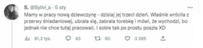 tojapaweu - Rozumiecie? Poszła sobie. My tutaj od kilku lat pracujemy, nie jest kolor...