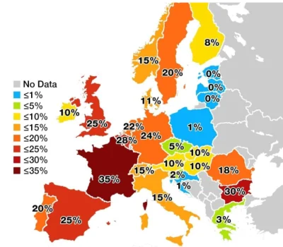 Fajkijusz - @Fajkijusz: #mokebe, #mokebiary, #europa, #gownoburza 
Mapa urodzeń "nie...