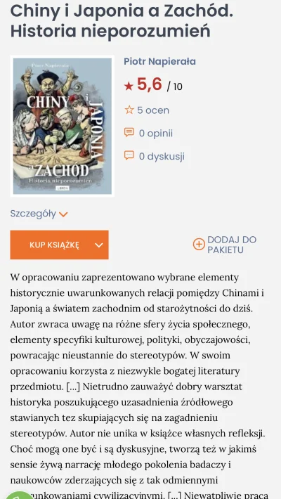 Mjj48003 - @Mjj48003: To też ciekawe - nie wiedziałem, że ma książkę o Japonii i Chin...