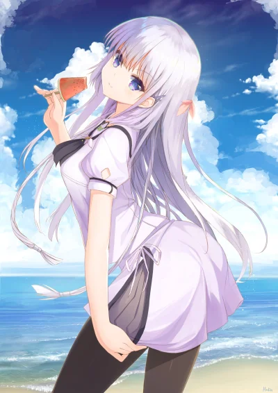 Azur88 - #randomanimeshit #anime #summerpockets #shirohanaruse #rajstopyanime #natura...