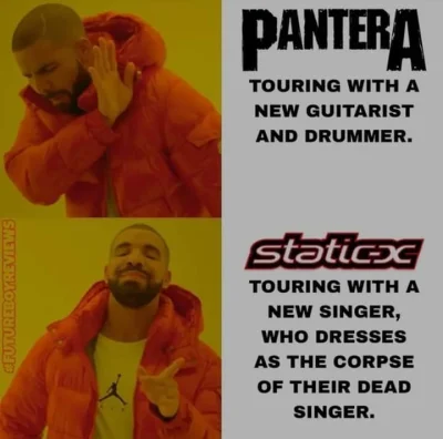 pekas - #metal #muzycznememy #rock #humorobrazkowy #pantera #staticx

No trochę xD