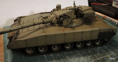 orkako - Ukraińcy mają podobno 49 takich czołgów (plus 2 prototypy). Do 2023 roku mie...