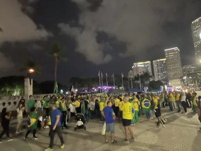 archates - W Miami już chwile po wyborach widziałem ich manifestujących, śpiewali hym...
