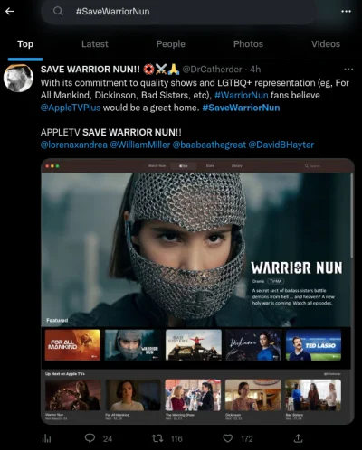 Marcinnx - na #twitter jakaś gruba akcja w ratowaniu #warriornun ( ͡° ͜ʖ ͡°)
chcą za...
