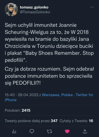 Cukrzyk2000 - Immunitet jest dla rządzących, a nie opozycji

Sejm i Komisja Regulam...